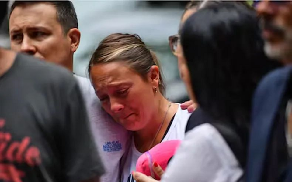 La mamá de Kim en el juicio por el crimen de su hija