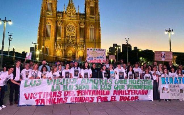 Reclamo de familiares de víctimas