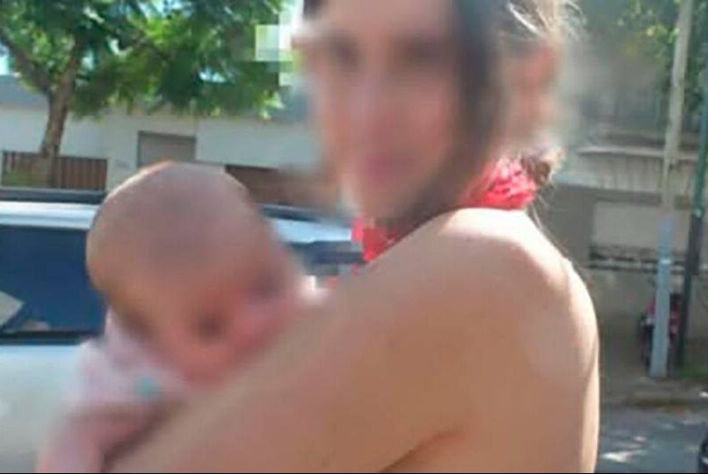 Camila y su hija Mía