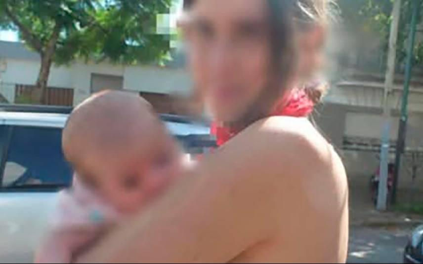 Camila y su hija Mía