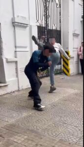Las peleas se pactan, filman y viralizan