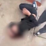 La joven agredida