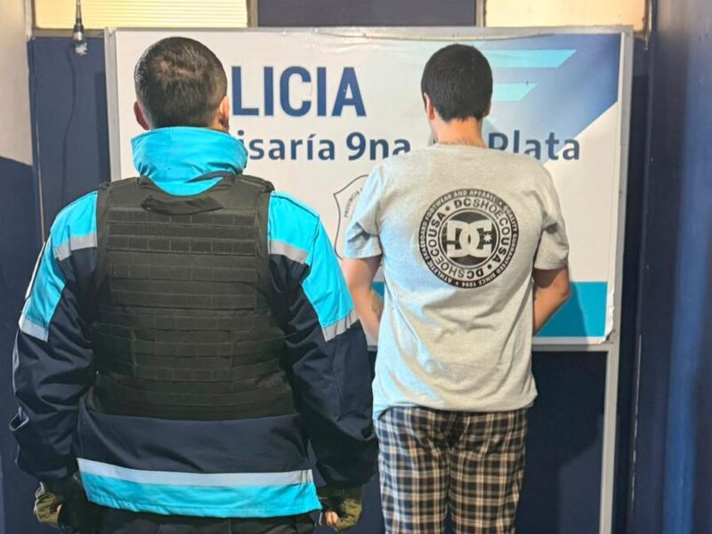 El detenido