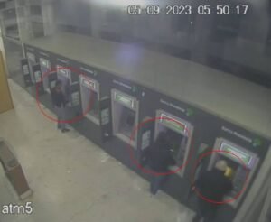 Los tarjeteros en acción