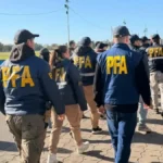 Federales de recorrida por el autódromo